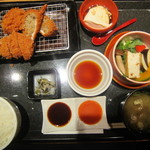 とんかつ料理と京野菜 鶴群 - レディースランチ