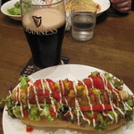 Irish Pub THE HAKATA HARP - 500円のフィッシュドッグは食べ応えあり！