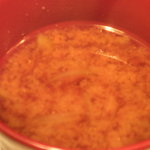 柾 - 新玉ねぎの味噌汁