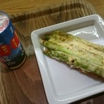 斬新！アスパラのガレット