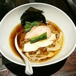 Japanese Ramen Noodle Lab Q - 純鶏SOBA @800円(2015.08)