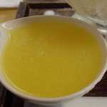 ひみつ堂 - 河内晩柑かき氷には、河内晩柑シロップと