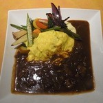 ビストロ　グラン　ソレーユ - ランチ　ふわふわ卵のオムライス　1500円