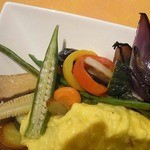 ビストロ　グラン　ソレーユ - 添えられる　野菜