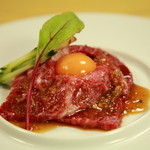 下北沢 とろける大人のハンバーグ - 名物　黒毛和牛の炙りーとろける食感が大人気！