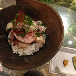 Japanese Ramen Noodle Lab Q - チャーシュー丼 380円