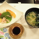 川蝉 - 握りとお吸い物