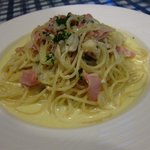 レストラン ピック - 生ハムときのこのクリームソース