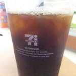 セブンカフェ - アイスコーヒー　Ｌ　１８０円　【　２０１５年８月　】