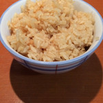 たけちゃんにぼしらーめん - 煮干し飯(小) 150円