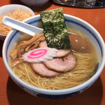 たけちゃんにぼしらーめん - 塩ラーメンと煮干し飯