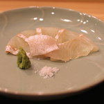 と村 - マコガレイのお造り　(2015/07)