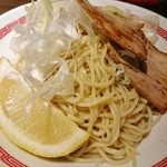 らあめん 広 - 白髪葱・叉焼・檸檬もトッピング