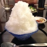 美味い家 若鈴 - 2015年8月：カルピス　かき氷(\380)…季節限定です♪