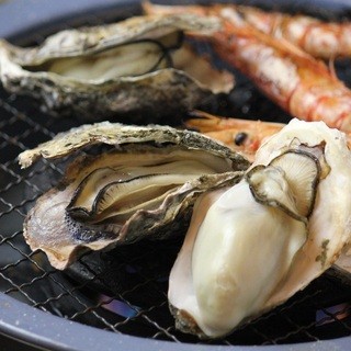 焼き網で自由にBBQスタイル