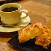 自家焙煎 タオ珈琲 - 料理写真:アップルパイとホットコーヒー♡