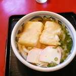 本格手打うどん おか泉 - 揚げもちうどん577円