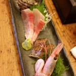 伊豆の味処　錦 - 刺盛り2015,8