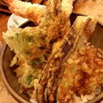 伊豆の味処　錦 - 天丼2015,8