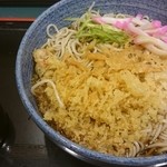 小諸そば 東池袋店 - 二枚冷やしタヌキ蕎麦+超盛り（420円）