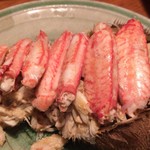 玉久 - 毛ガニの盛り合わせ