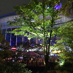 AW ・ELEMENTS - ビアガーデン奥にテレビ朝日