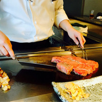 花郷 六本木店 - 米沢牛のサーロインステーキ