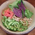 首里製麺 - 島野菜すば（おばぁの麺・沖縄出汁）