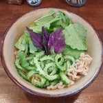 首里製麺 - 島野菜すば（おばぁの麺・沖縄出汁）