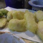 赤兎馬 - ホタテの天ぷら