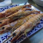 真魚 - 車海老の塩焼き　＾ｗ＾