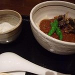 カレーうどん革新 - キーマカレーうどん