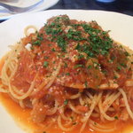 MAMMA - パンチェッタと焼き茄子のトマトスーススパゲティ