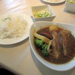 イチロク - チキンベース、炙りチャーシュー＋野菜2015.08.26