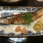 旬の味 花板 - 秋刀魚塩焼き
