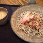 あみだそば はなれ - 十割越前おろし蕎麦大盛り800円