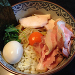 特製濃厚卵のまぜそば 2015.8撮影