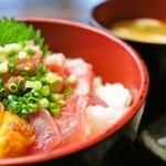 海鮮や辰海 - マグロ＆ねぎとろ丼