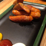 鉄板焼き しん - チョリソー 2015.8撮影