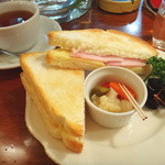 新宿 スカラ座 - クロックムッシュセット