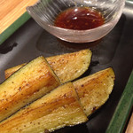 鉄板焼き しん - ナス焼 2015.8撮影