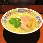 らーめん竹馬 - 鶏そば 塩（500円）