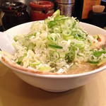 ごっつ - しょうゆ味玉子ラーメンの丼