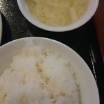 天福酒坊 - ご飯&スープ