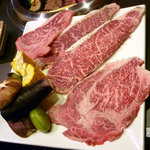 焼肉　油路 - 特上セット