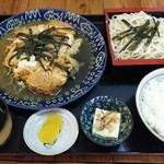 そば処 そば心 - かつとじ定食 ￥850