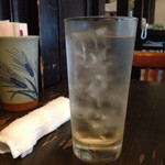 Shiomame - お冷（大きなグラスで）