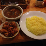 タージマハール - 茄子大掛にハッサントッピング