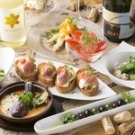 Italian & Wine Bar Viagio shinjuku - ワンコイン前菜メニュー15種！