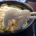 太くてしっかりしたうどん